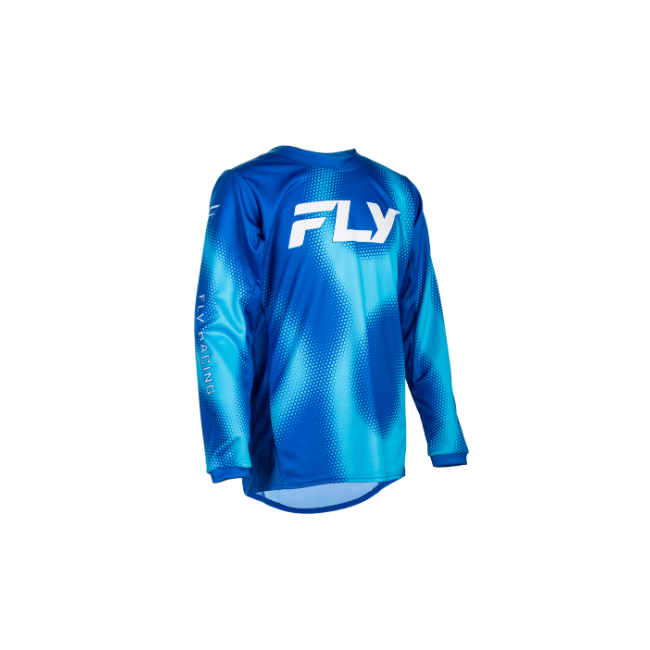 CAMISETA JUNIOR FLY 2027 KINETIC TORCH BLANCO AZUL
