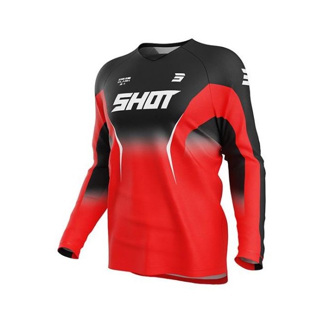 CAMISETA SHOT DRAW CLASH RED