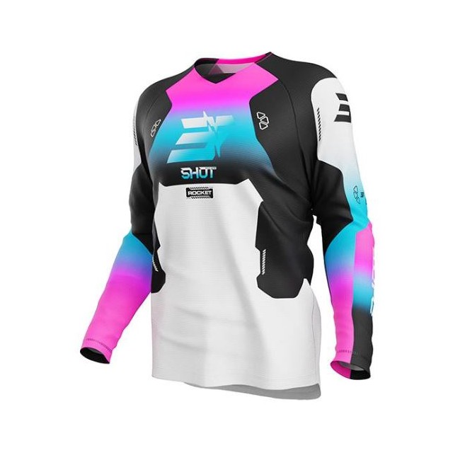 CAMISETA SHOT JUNIOR DRAW KID ROCKET PINK