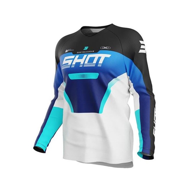 CAMISETA SHOT JUNIOR DRAW KID STRUCK BLUE