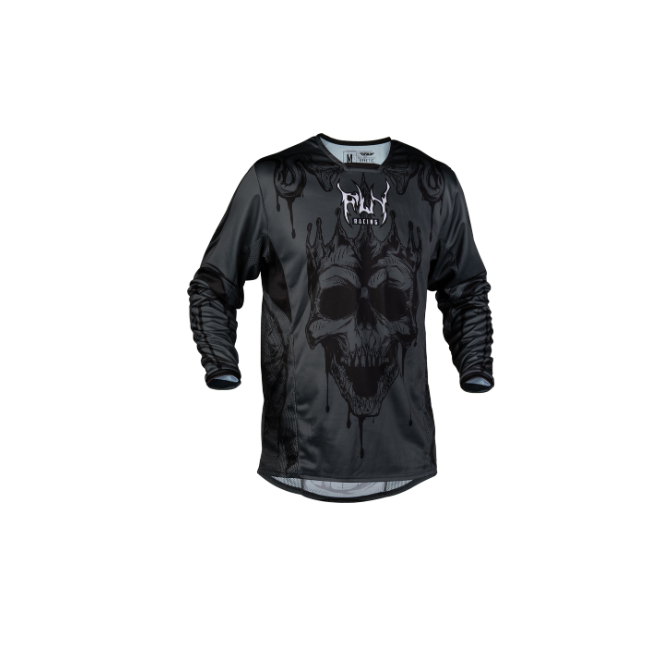 CAMISETA FLY 2027 KINETIC DARK NEGRO CALAVERA