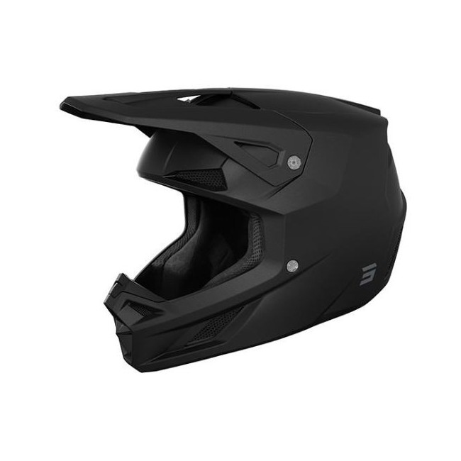 CASCO JUNIOR SPEED SOLID BLACK MATT