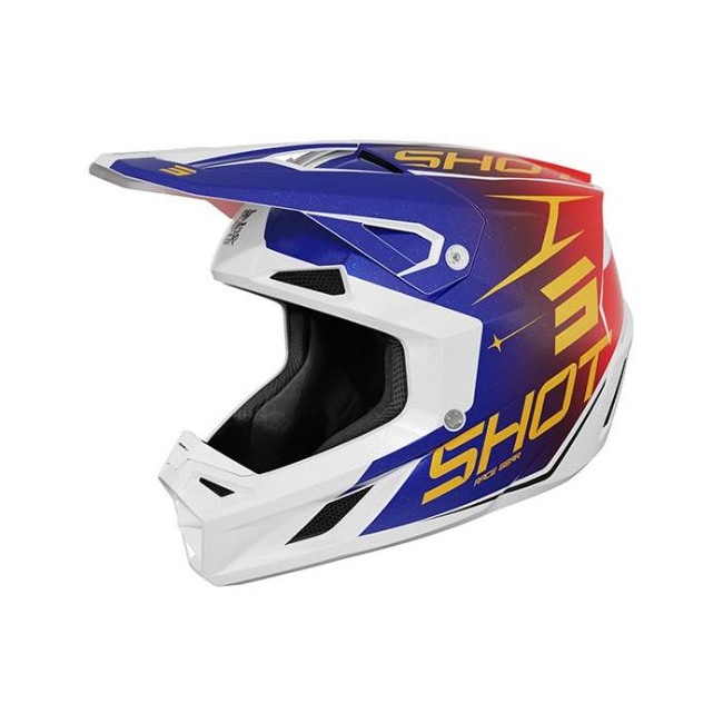 CASCO JUNIOR SPEED SIDE RED BLUE PEARLY