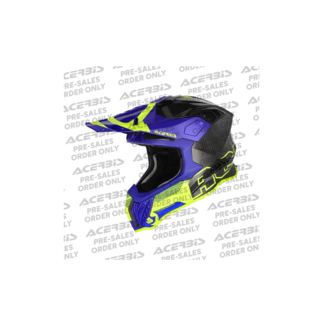 CASCO ACERBIS AIRSTRIKE-C AZUL AMARILLO NEGRO