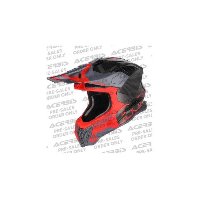 CASCO ACERBIS AIRSTRIKE-C NEGRO ROJO