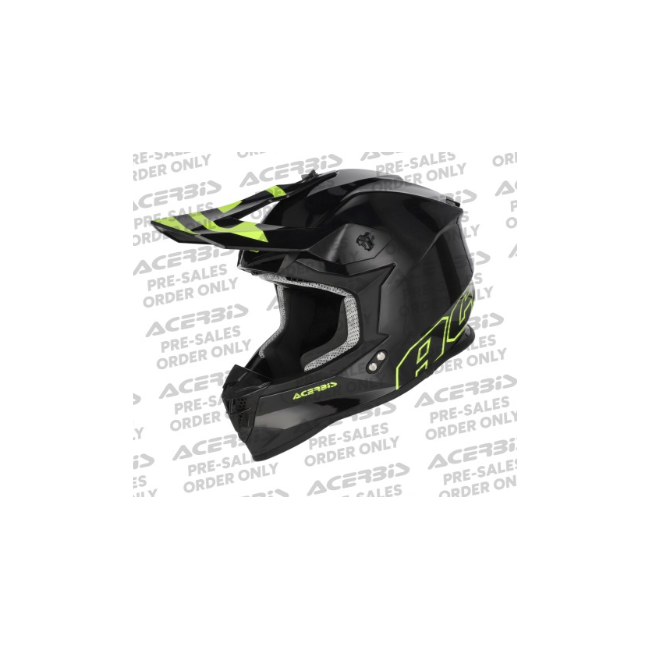 CASCO ACERBIS LINEAR 2206  NEGRO AMARILLO