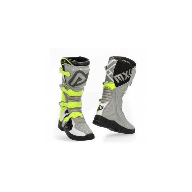 BOTAS ACERBIS X-TEAM GRIS/AMARILLO