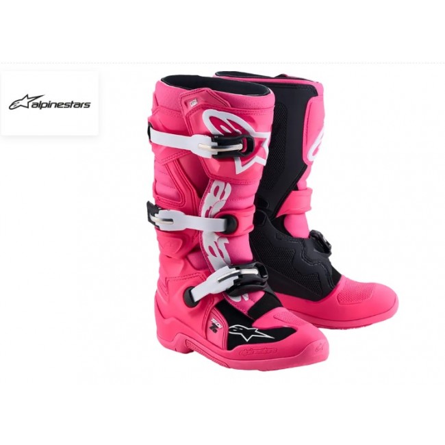 BOTAS JUNIOR ALPINESTARS T7S ROSA