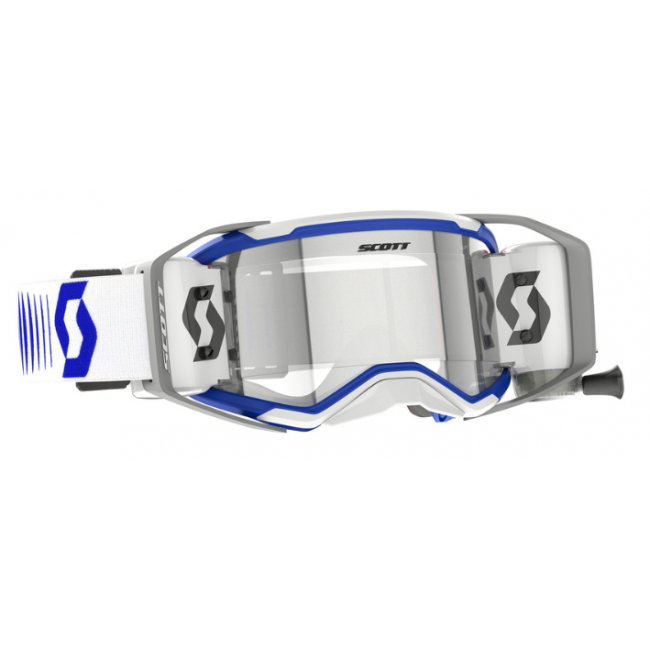 GAFAS SCOTT PROSPECT AZUL BLANCO LENTE CLEAR WORKS
