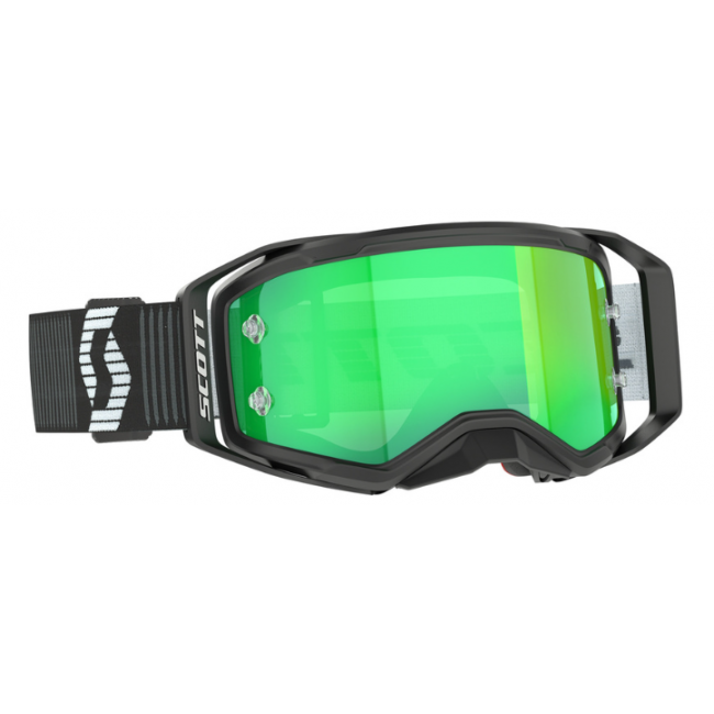 GAFAS SCOTT PROSPECT NEGRO BLANCO LENTE VERDE CORMADO