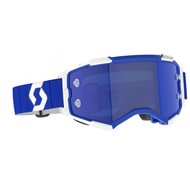 GAFAS SCOTT FURY AZUL LENTE AZUL CROMADO