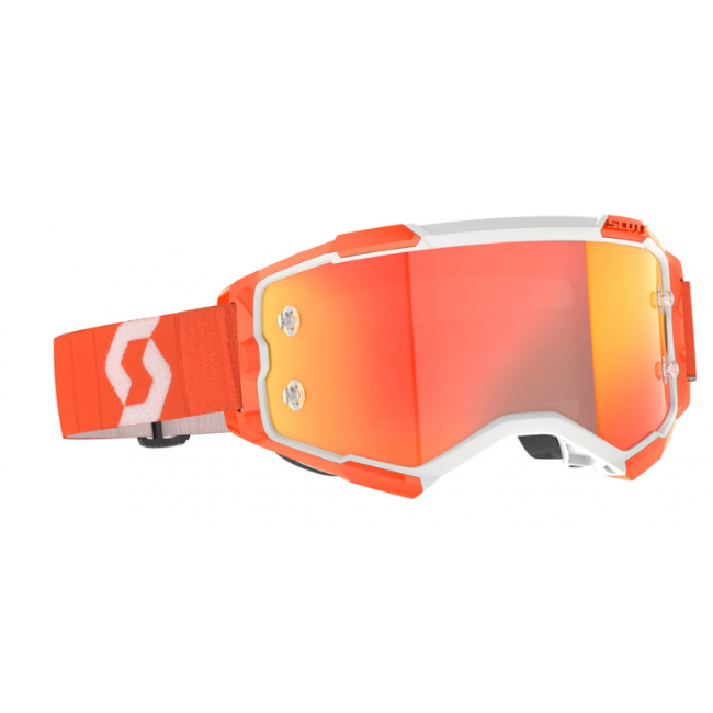 GAFAS SCOTT FURY NARANJA LENTE NARANJA CROMADO