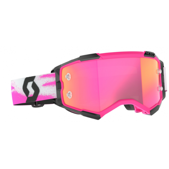 GAFAS SCOTT FURY ROSA NEGRO LENTE ROSA CROMADO