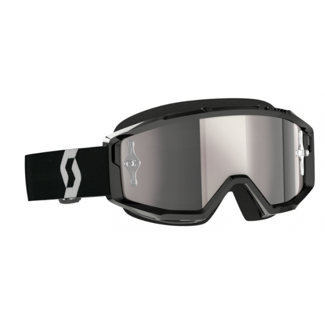 Gafas SCOTT Primal  Negro/Blanco Lente  Plata cromado