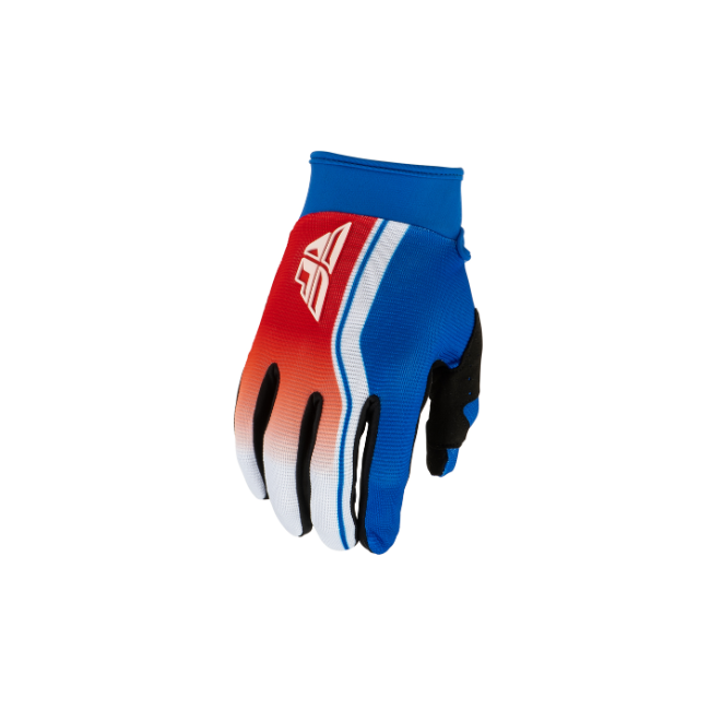 GUANTES 2027 FLY F-16 RAZE ROJO BLANCO AZUL