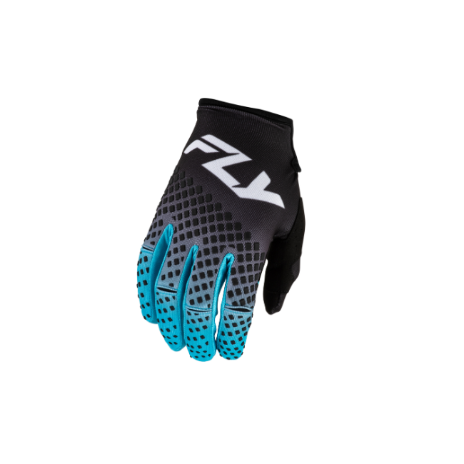 GUANTE FLY RACING KINETIC FADE NEGRO BLANCO AZUL