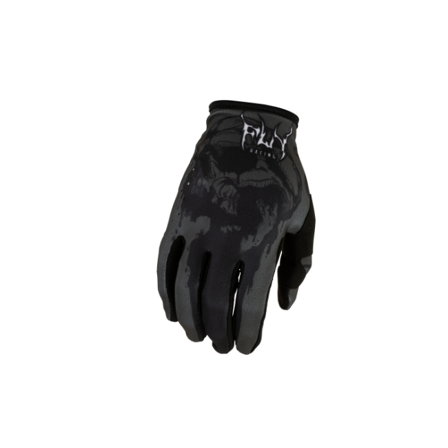 GUANTE FLY RACING JUNIOR LITE DARK NEGRO