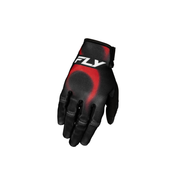 GUANTE FLY RACING JUNIOR KINETIC TORCH NEGRO ROJO