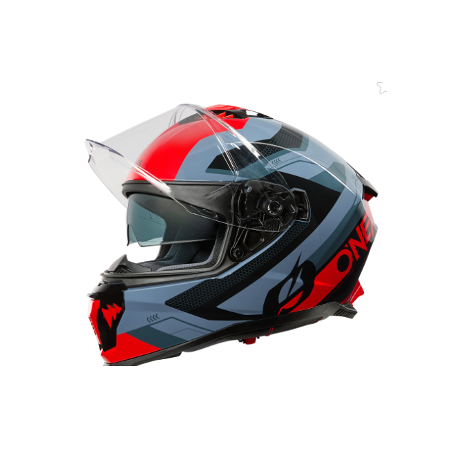 CASCO ONEAL CHALLENGER Helmet EXO GRIS NEGRO ROJO
