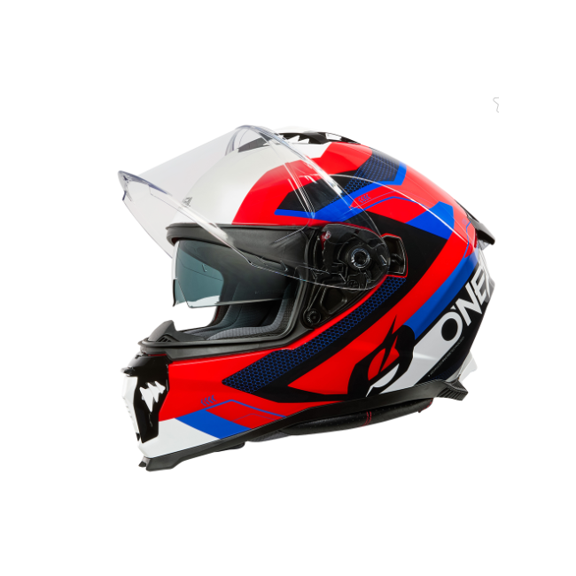 CASCO ONEAL CHALLENGER Helmet EXO AZUL BLANCO NEGRO ROJO