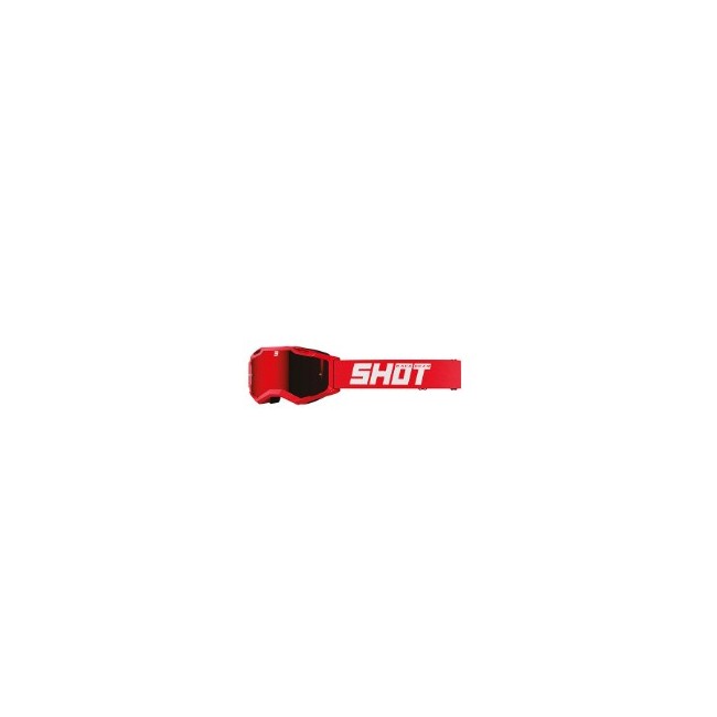 GAFAS SHOT ROCKET KIT SOLID IRIDIUM RED GLOSSY ESPEJO ROJO