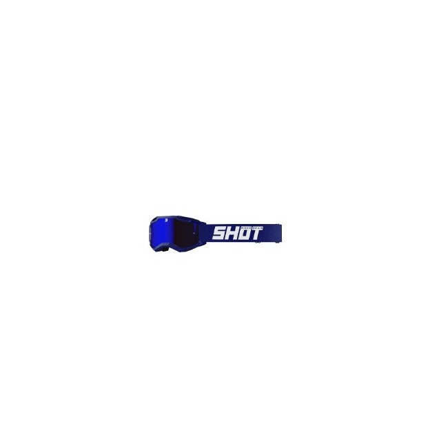 GAFAS SHOT ROCKET KID SOLID IRIDIUM NAVY GLOSSY ESPEJO AZUL