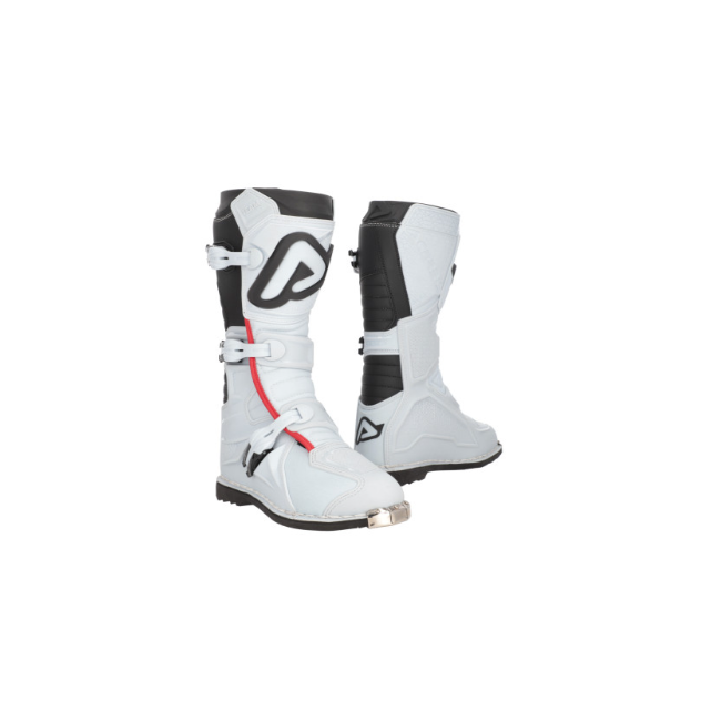 BOTAS ACERBIS E TEAM 2 0 BLANCA NEGRO ROJO