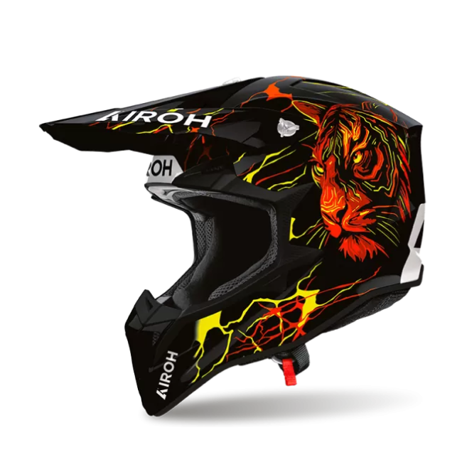 CASCO WRAAAP TIGRE BRILLO