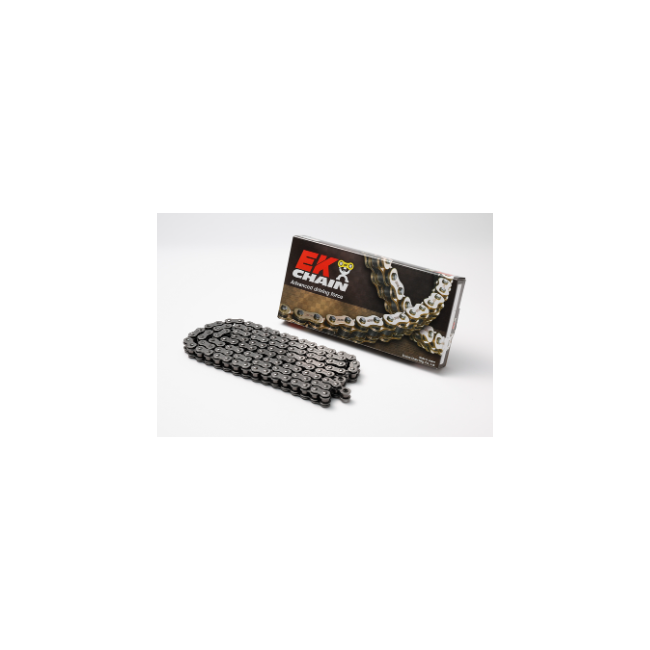 Cadena de transmisión EK CHAIN 520 SRX2 - Retenes QX-Ring - Cierre tipo tornillo
