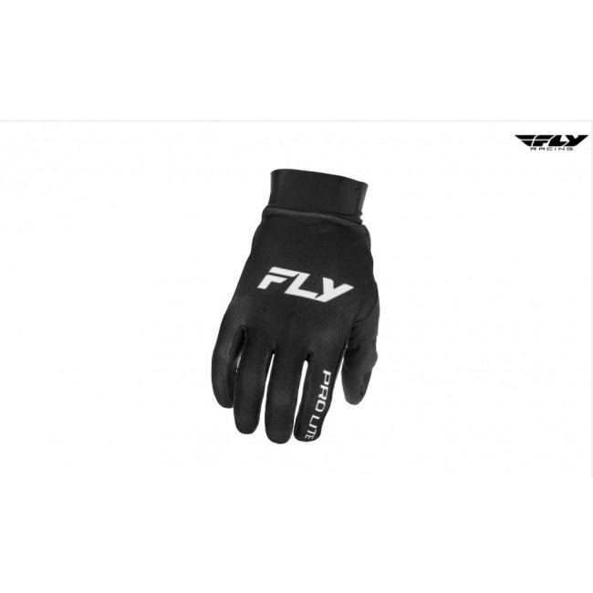 Guantes FLY RACING Pro Lite - negro/plata