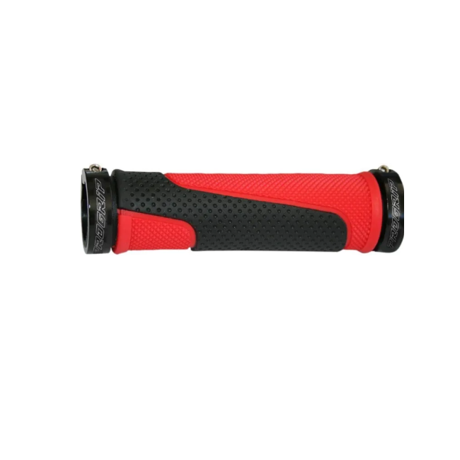 Puños para gatillo JetSki ATV MTB PROGRIP Lock On 997-149 Negro Rojo